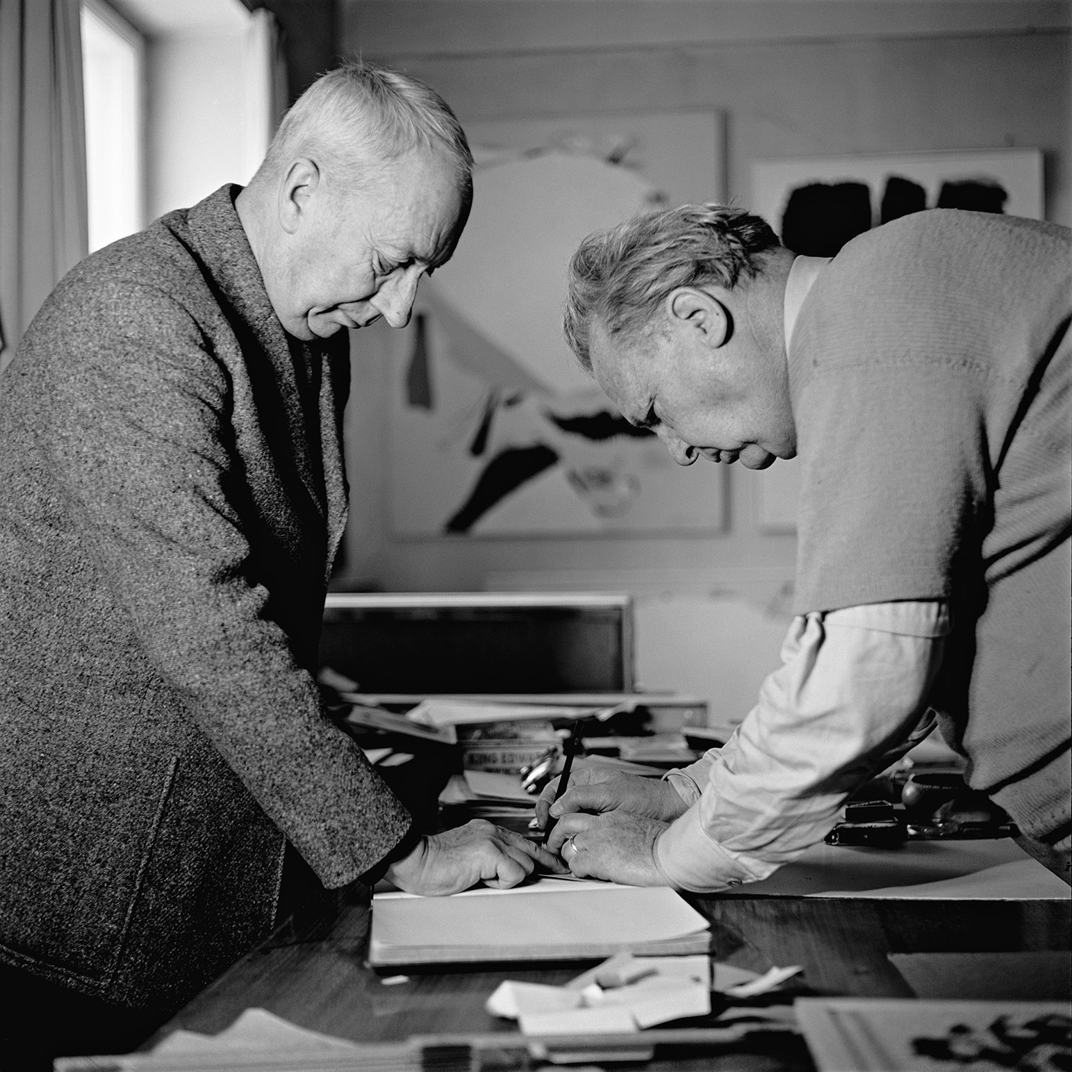 Breitling Bentley Klok Zwart Wit Poster Ansho Bijlmakers